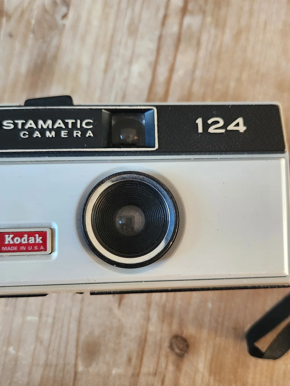 Vintage Kodak Instamatic 124 Camera Made in USA 1960s Film Photography Untested